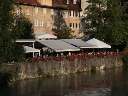 照片: Lechgarten - Der Biergarten in Landsberg.